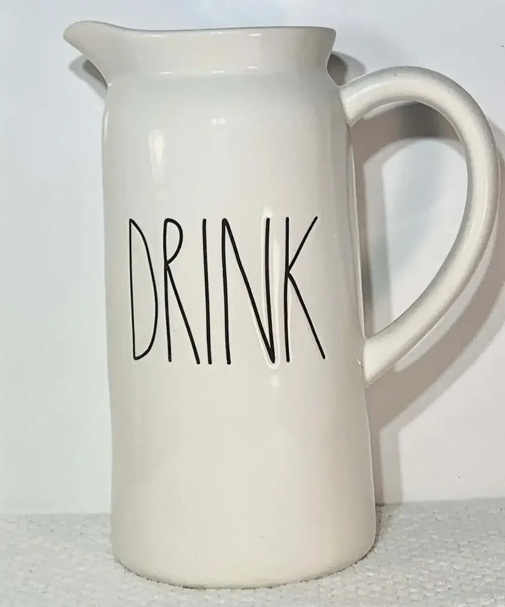 Rae Dunn DRINK Pitcher